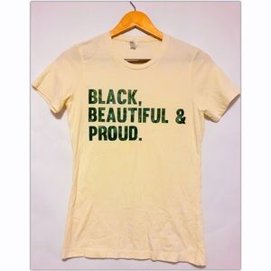 Black Beautiful and Proud T-Shirt - Medium Tee